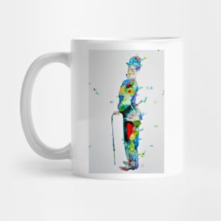 CHARLIE CHAPLIN watercolor portrait .9 Mug